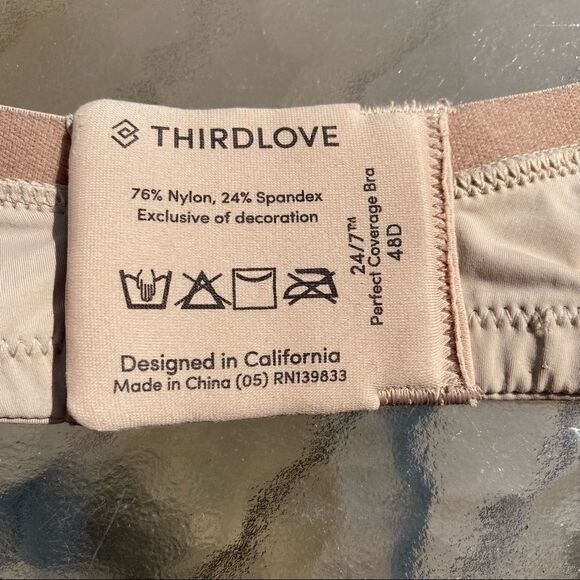 24/7 Perfect Coverage Bra Thirdlove 48D - Picture 8 of 9